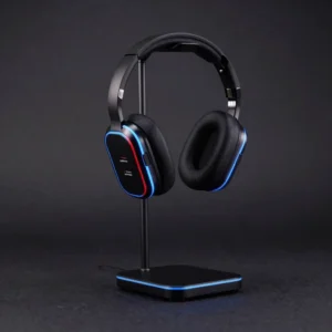 Suporte para Headset com Hub USB Neon
